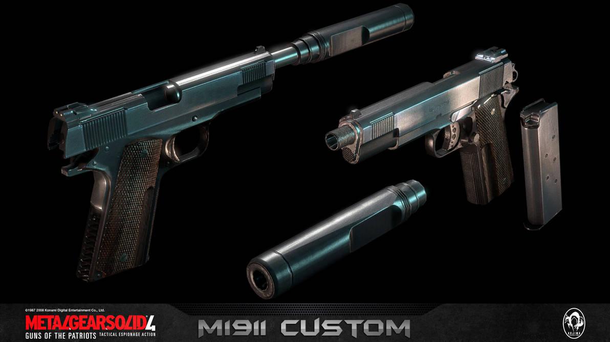 誰かMGS3でスネークが使ってるサプレッサー知ってる？見つからないんだ