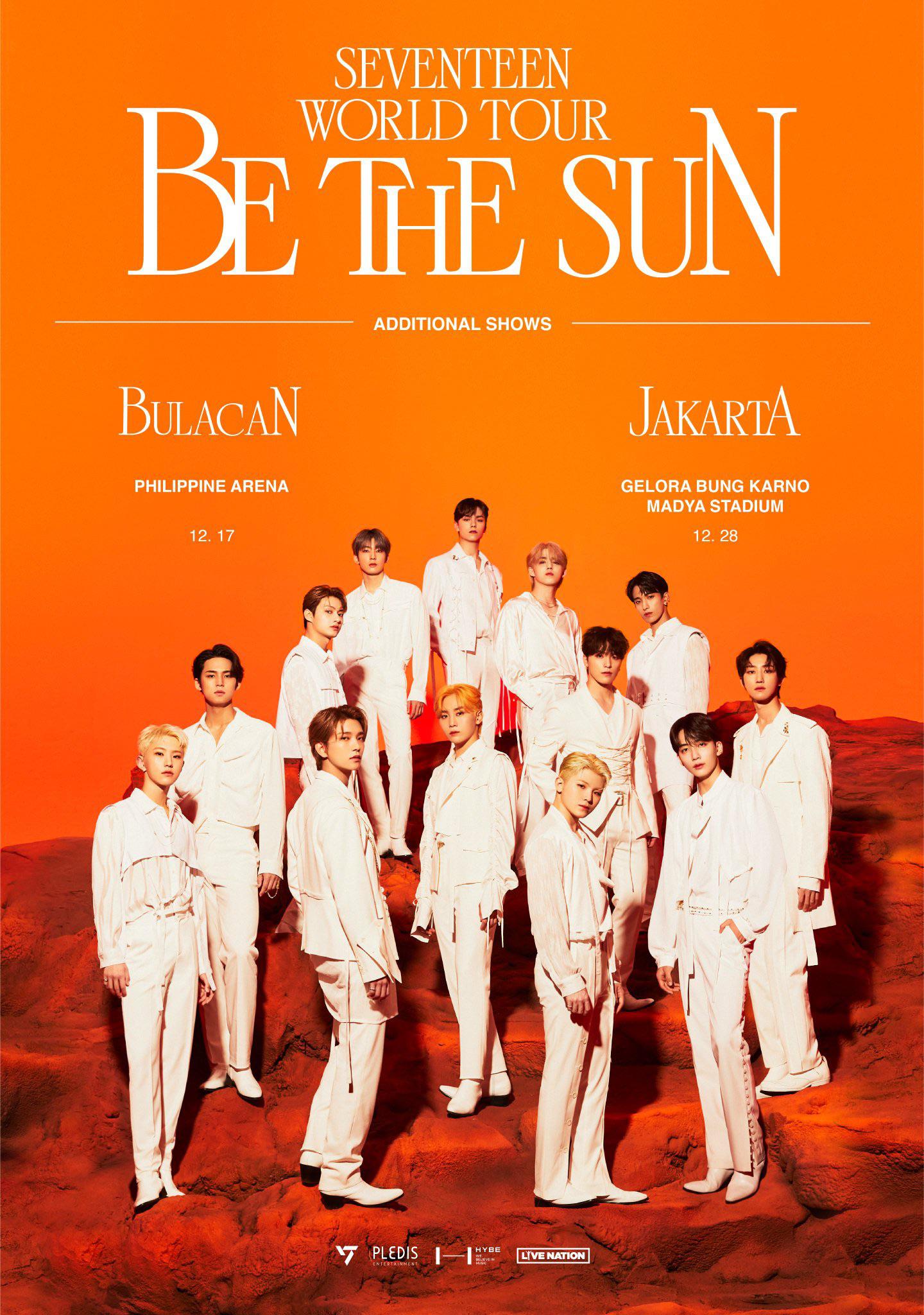 SEVENTEEN - WORLD TOUR 'BE THE SUN' ASIA (Additional Shows