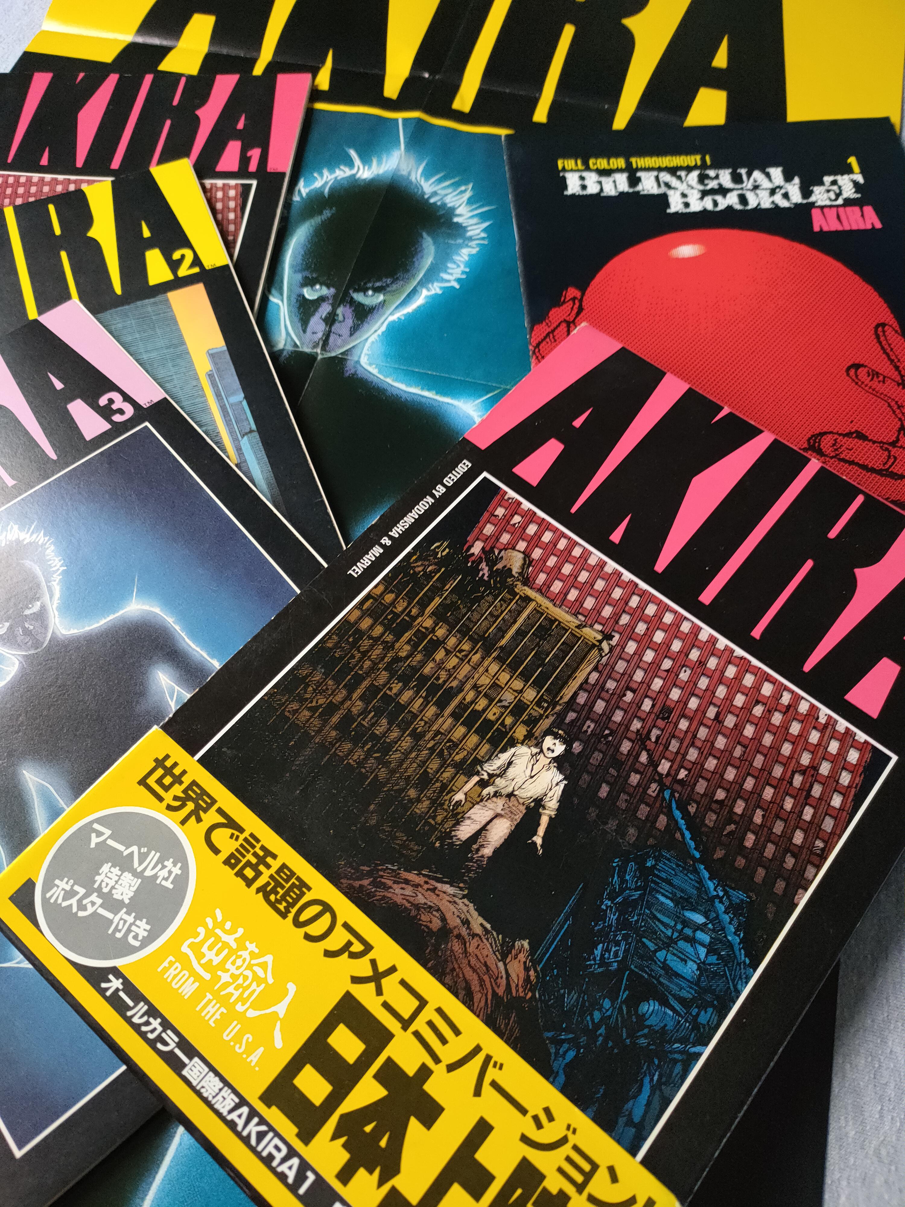 AKIRA Japanese import of Epic Comics 1-38 full colour series, only