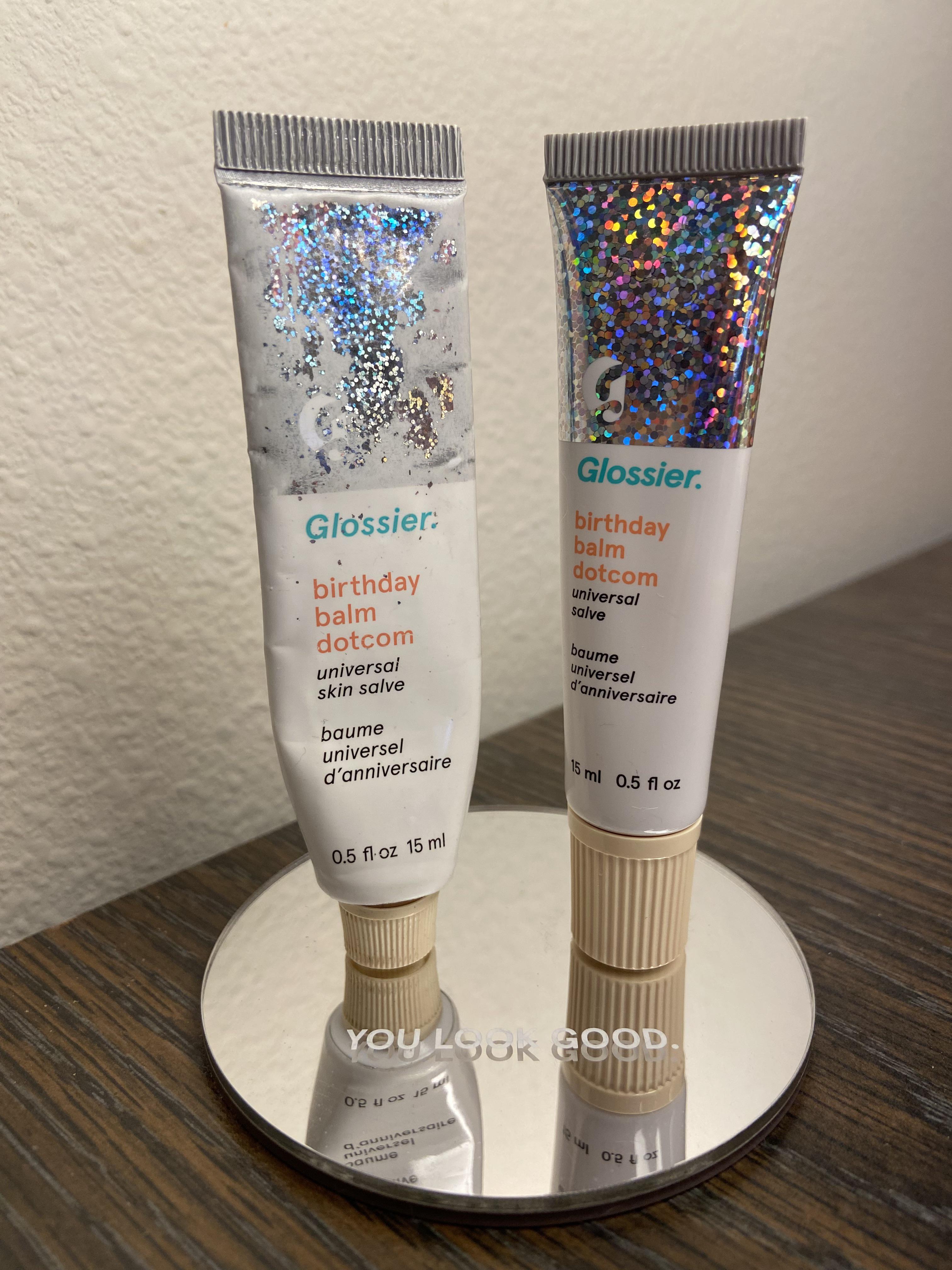 the glow up is real. i love the new birthday cake bdc 🧁 : r/glossier