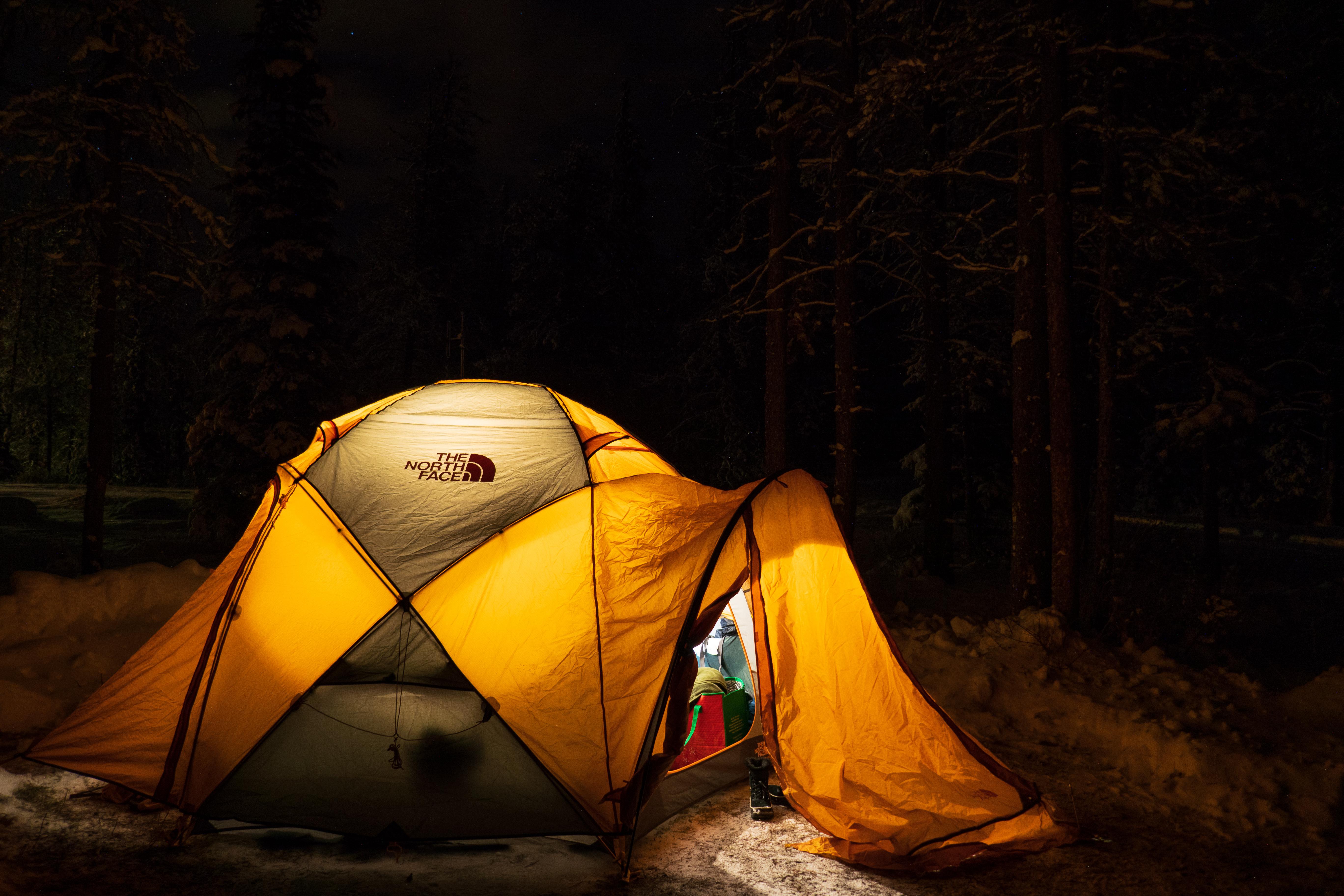 やっと新しい冬用テント出したー The North Face Northstar 4 : r