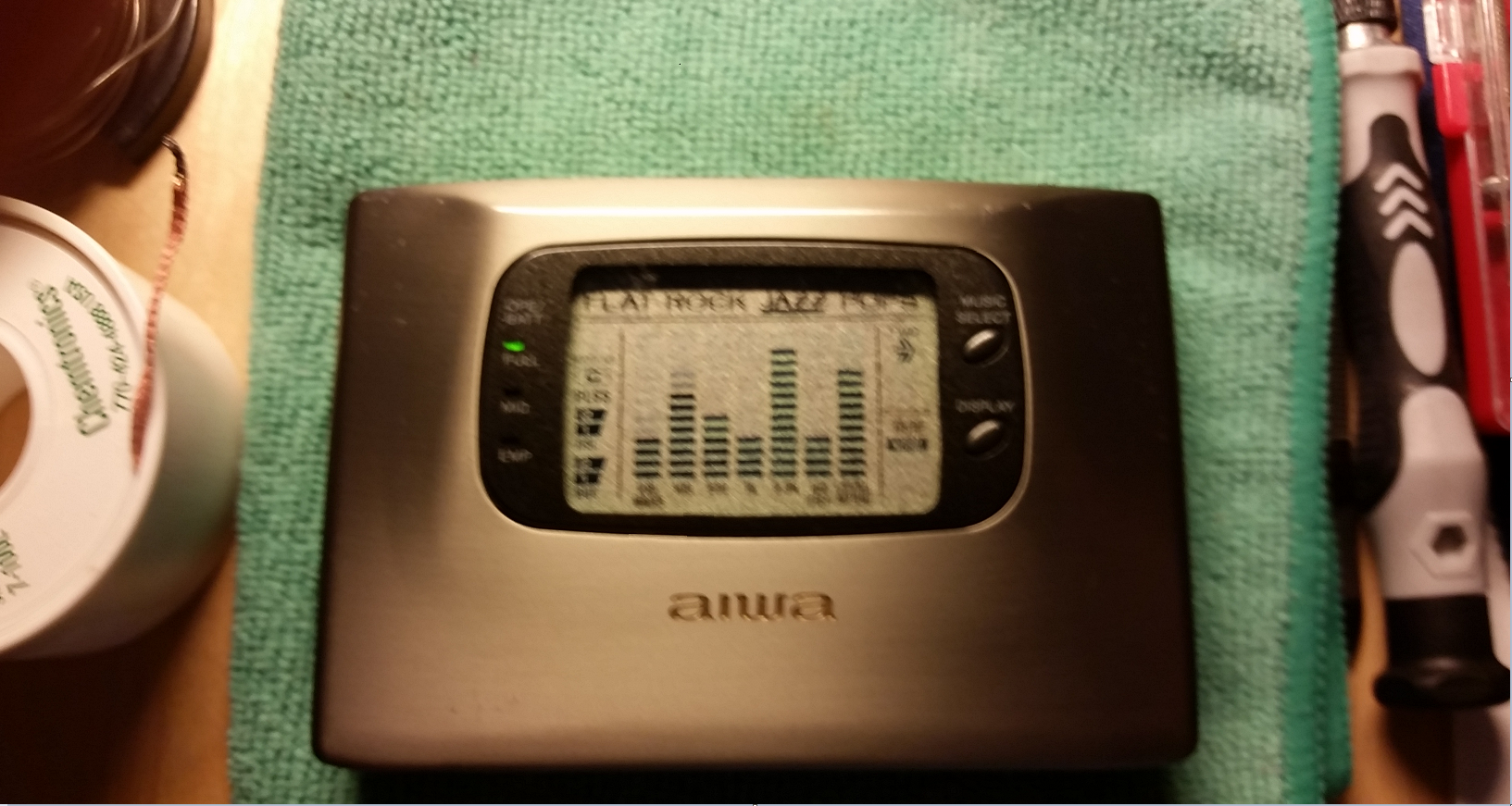 この特別な伝説の Aiwa HS-PX1000 が再び息を吹き返した : r