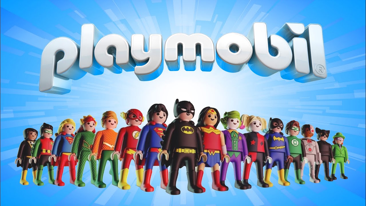 DC Comics Kinder Suprise Playmobil - YouTube