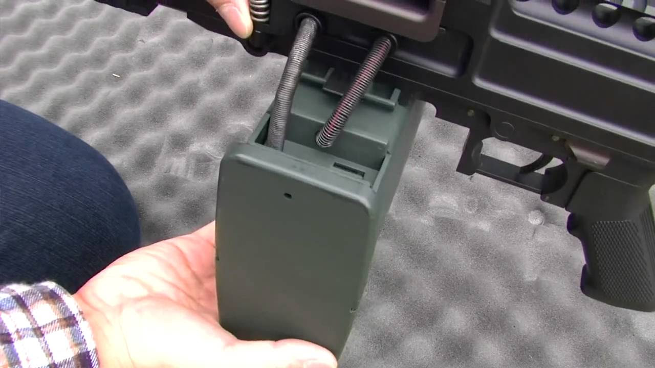 TAG ART KNIGHT'S STONER LMG ファンクションテスト - YouTube