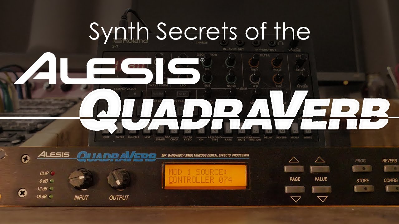 Synth Secrets of the Alesis Quadraverb - YouTube