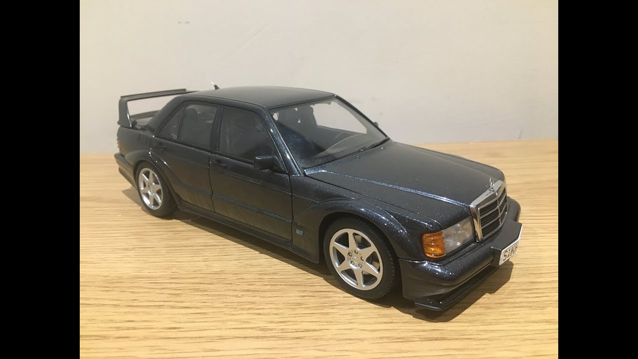 1:18 Autoart Mercedes 190E 2.5-16 EVO2 - YouTube