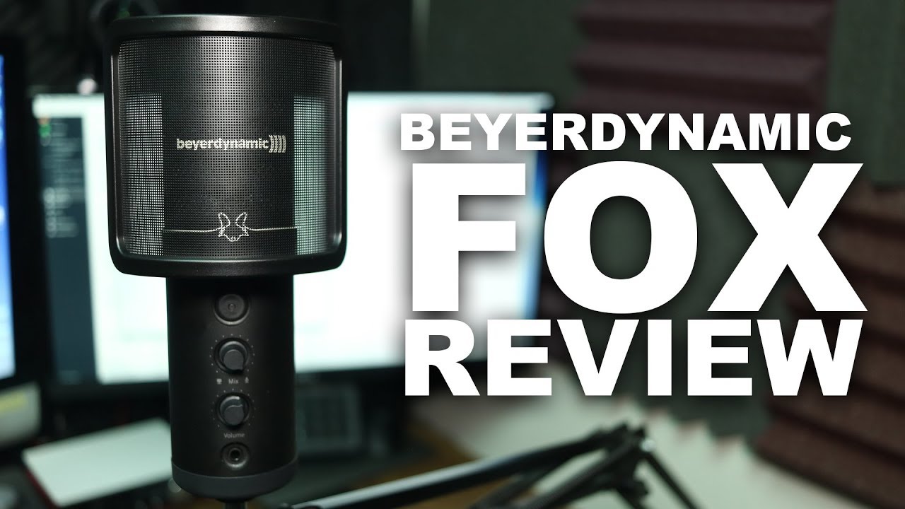 Beyerdynamic Fox Professional USB Mic Review / Test - YouTube