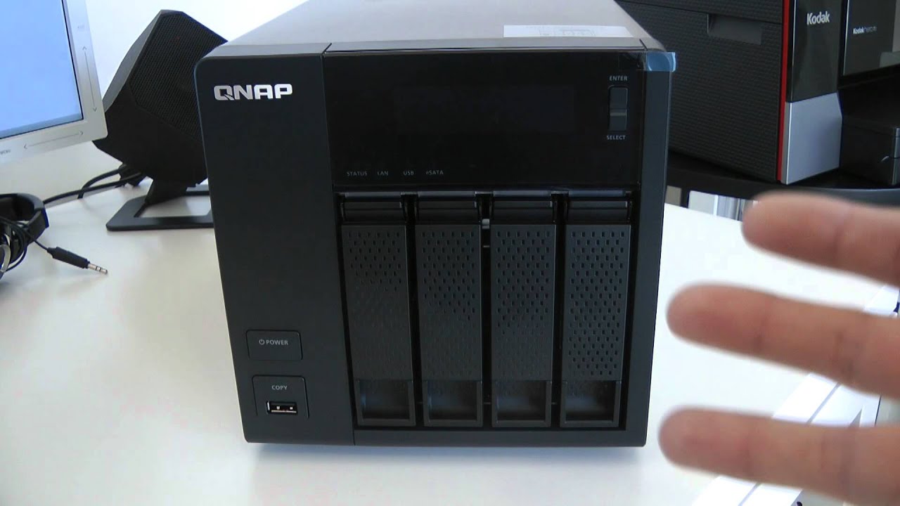 QNAP TurboNAS TS-419P II NAS Review - YouTube