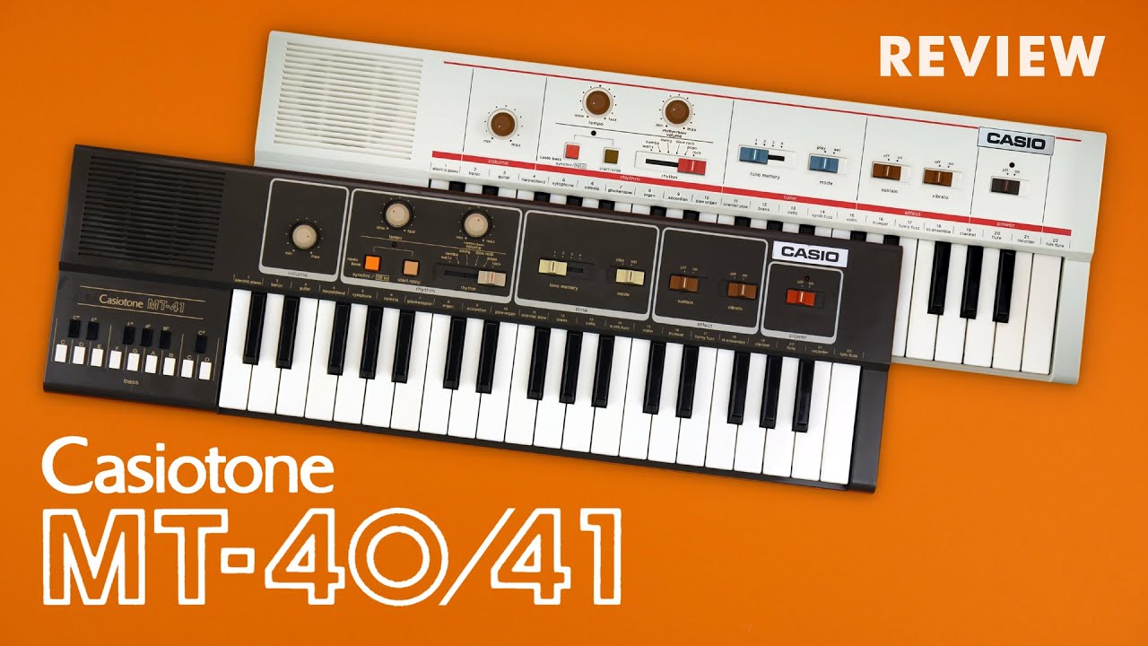 Casio MT-40/41 - The Sleng Teng Review - YouTube