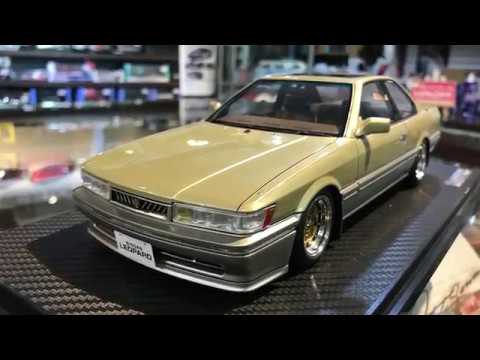 ignition model 1/18日産レパード 3.0 Ultima （F31） ゴールド