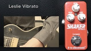 TC Electronic Shaker Mini Vibrato【Supernice!エフェクター】 - YouTube