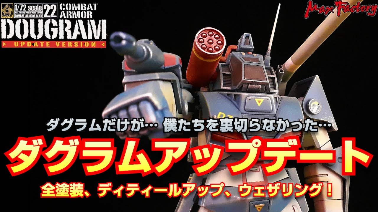 プラモデル】1/72 コンバットアーマー ダグラム アップデート Ver. 全