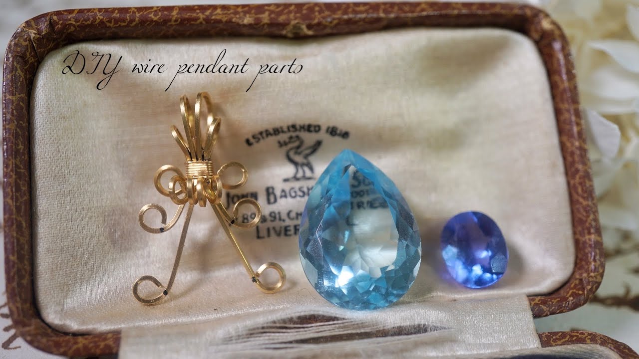 宝石ルースで作るワイヤーデザインジュエリー｜社交界で磨かれた気品