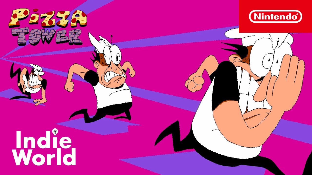 Pizza Tower (ピザ・タワー) [Indie World 2024.8.27] - YouTube