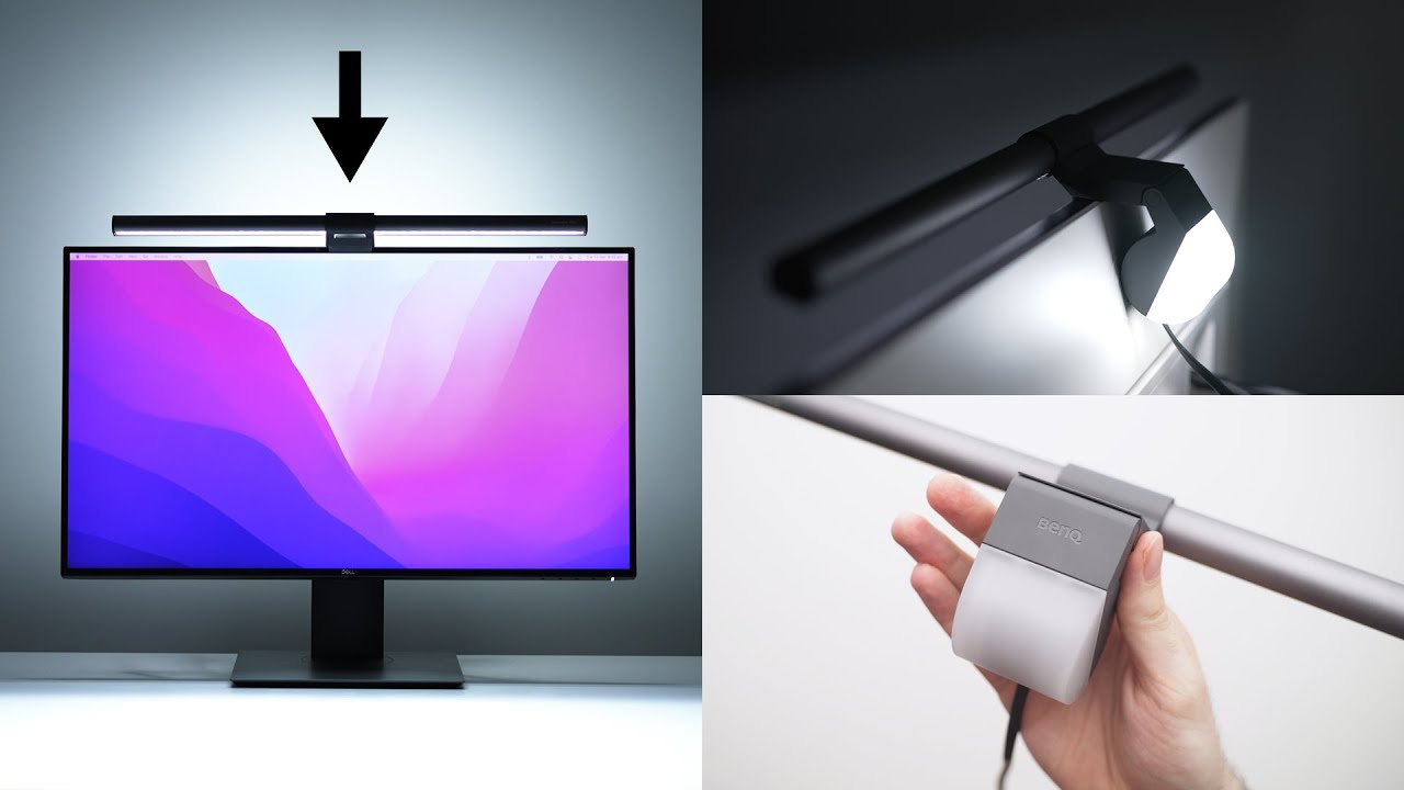 Upgrade Your Desk Setup - BenQ ScreenBar Halo Review - YouTube