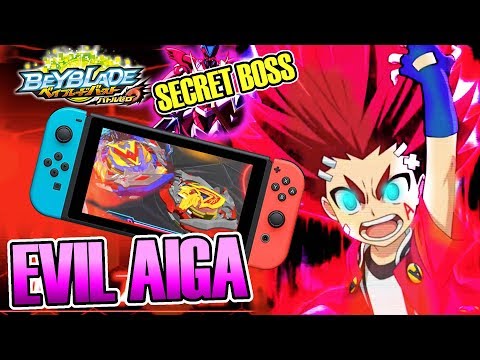 SECRET FINAL BOSS DARK AIGA!! Beyblade Burst BATTLE ZERO Gameplay