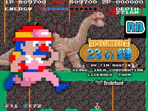 1986 [55fps] Spelunker II 999900pts - YouTube