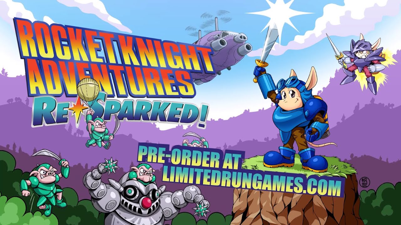 Rocket Knight Adventures: Re-sparked! | Physical Pre-order Trailer