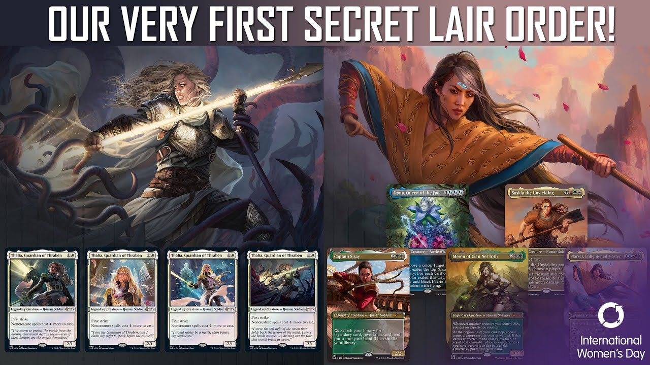 MTG SECRET LAIR] Thalia: Beyond the Helvault and International