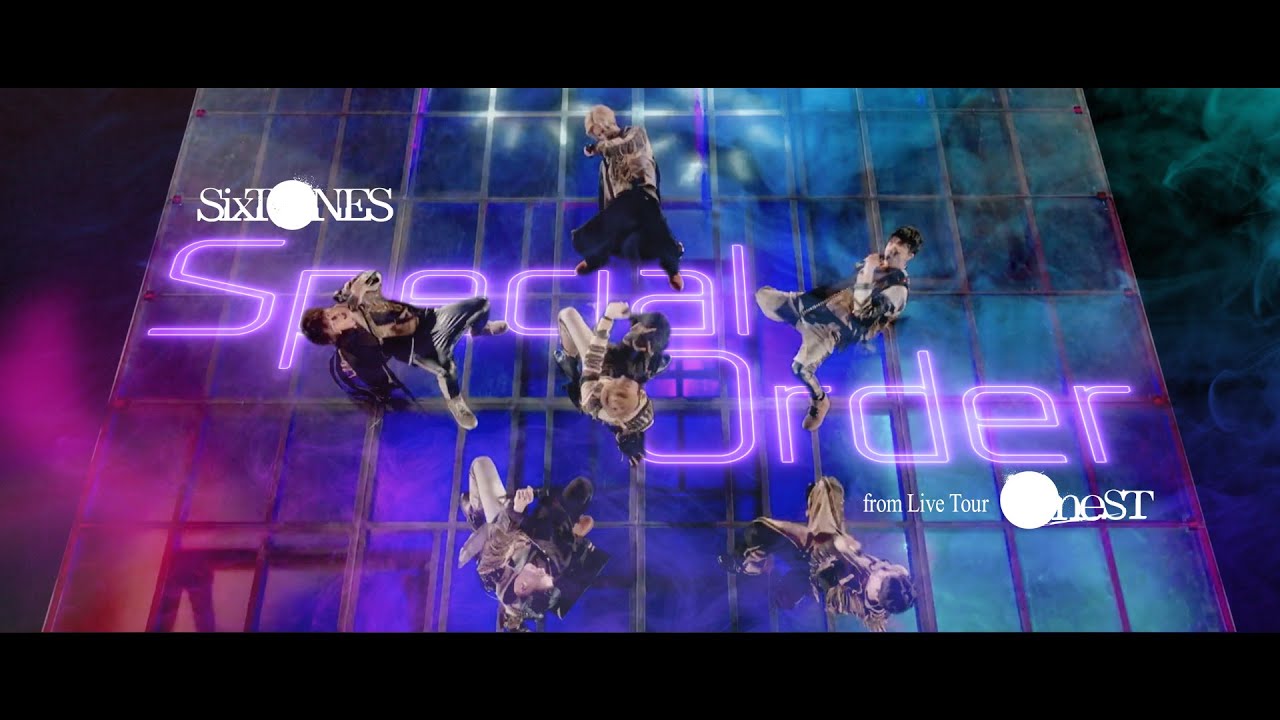 SixTONES｜ライブBlu-ray&DVD『on eST』10月20日発売｜オンライン期間