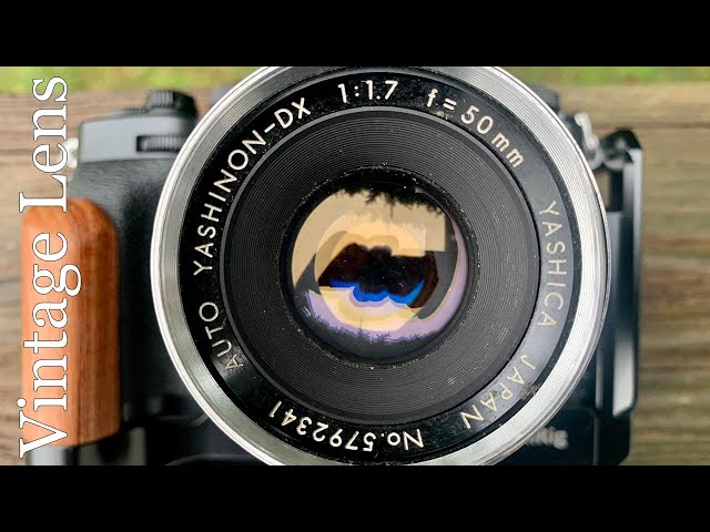 Yashica Auto Yashinon-DX 50mm f/1.7 Vintage M42 Lens - YouTube