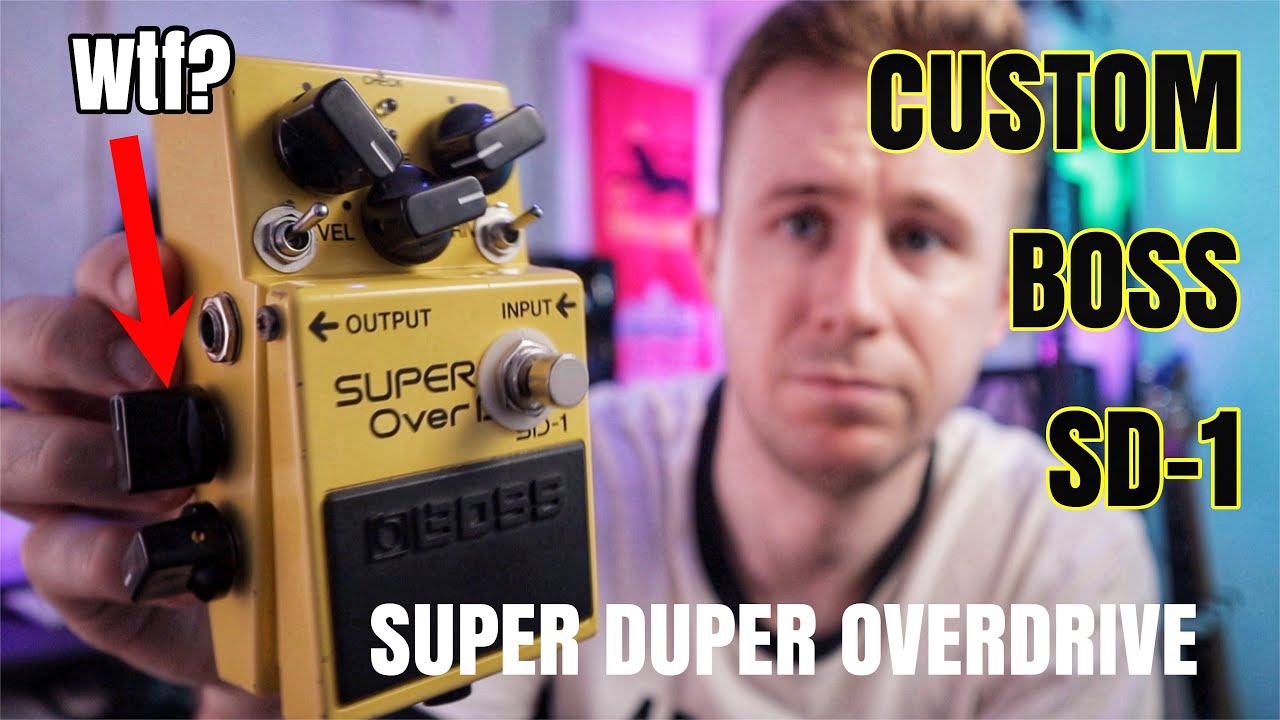 BOSS SD-1 (Japanese DUAL MONSTER Mod) - YouTube