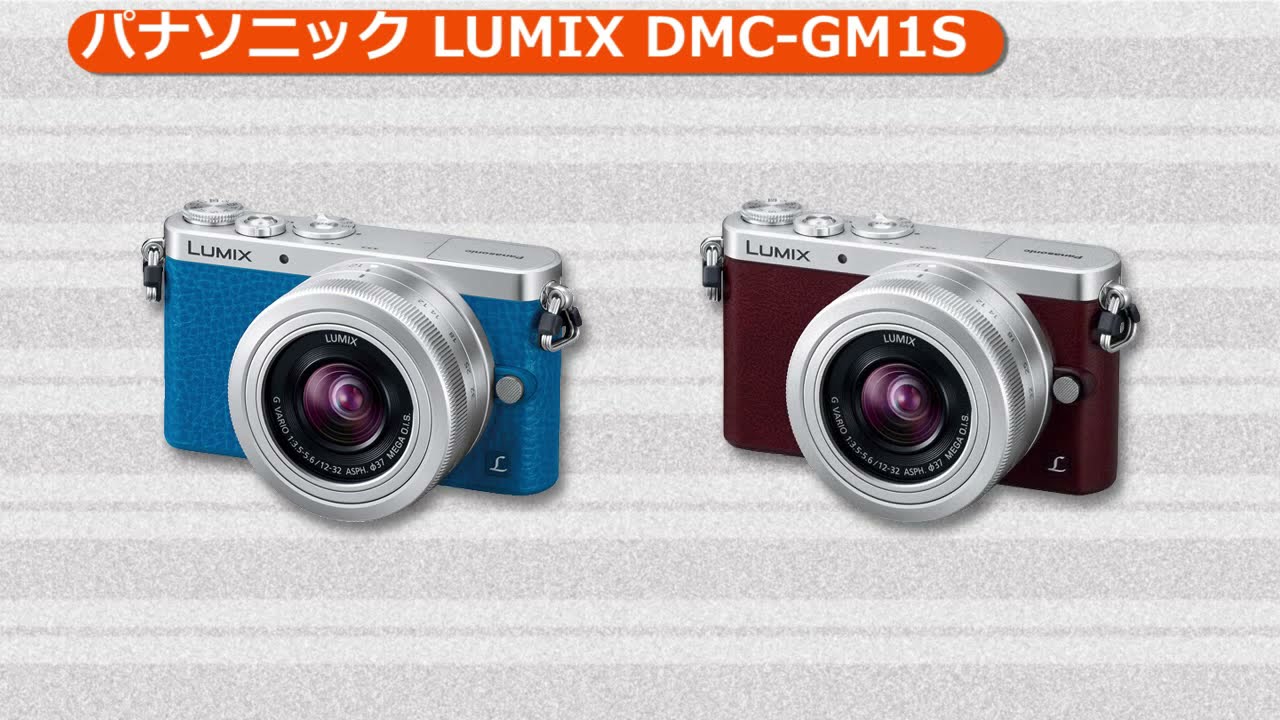 パナソニック LUMIX DMC-GM1SK-A レンズキット ブルー | ミラーレス一眼