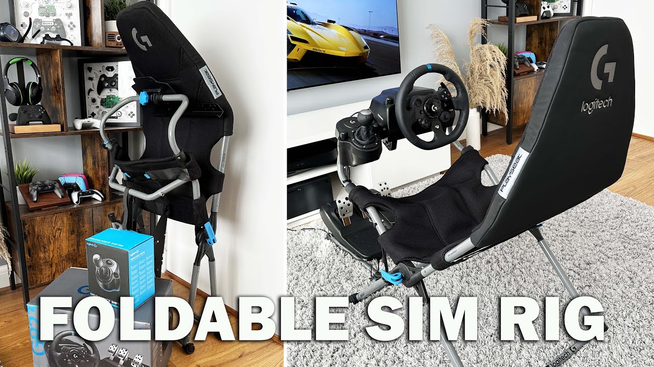 SMALL SPACE RACER! | Playseat Challenge X Logitech G Edition