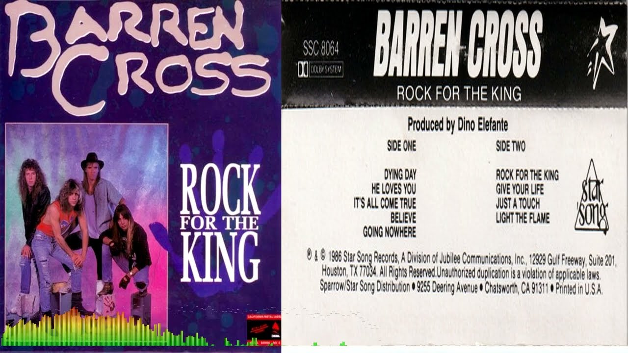 Barren Cross | US | 1986 | Rock For The King | Full Album | Heavy