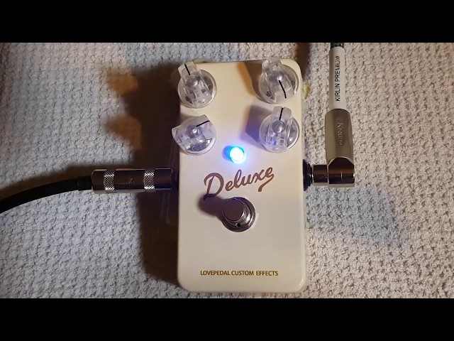 Lovepedal Deluxe 4 knob Overdrive - YouTube
