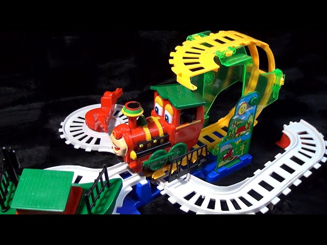 電動トイ】わくわくクルリン汽車ポッポ リッチフィールド 品番2017