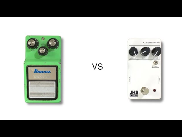 1983 Ibanez TS9 vs JHS 3 Series Overdrive - YouTube