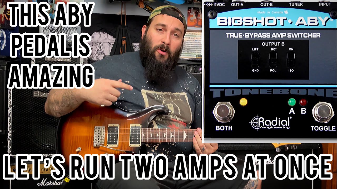 Radial Engineering Bigshot ABY Pedal Review - YouTube