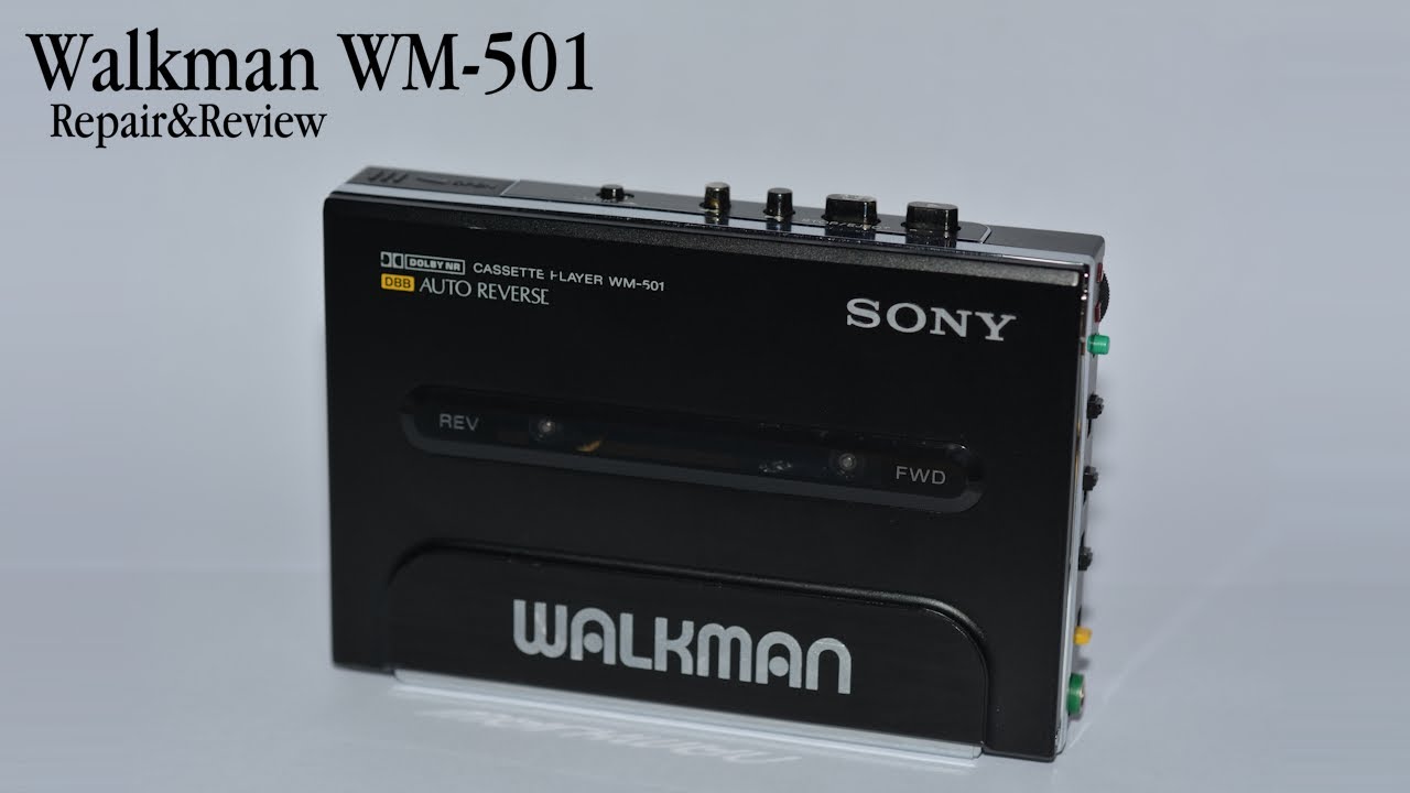 SONY WALKMAN ジャンクからの復活!! WM-501 修理のご紹介