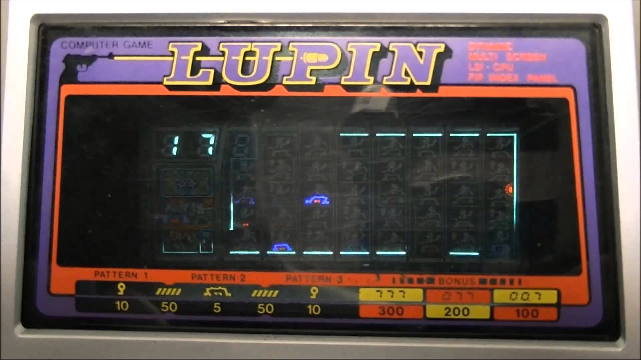 TOMY LSI GAME 黄金強奪作戦 LUPIN（ルパン） LSIレトロ電子ゲーム