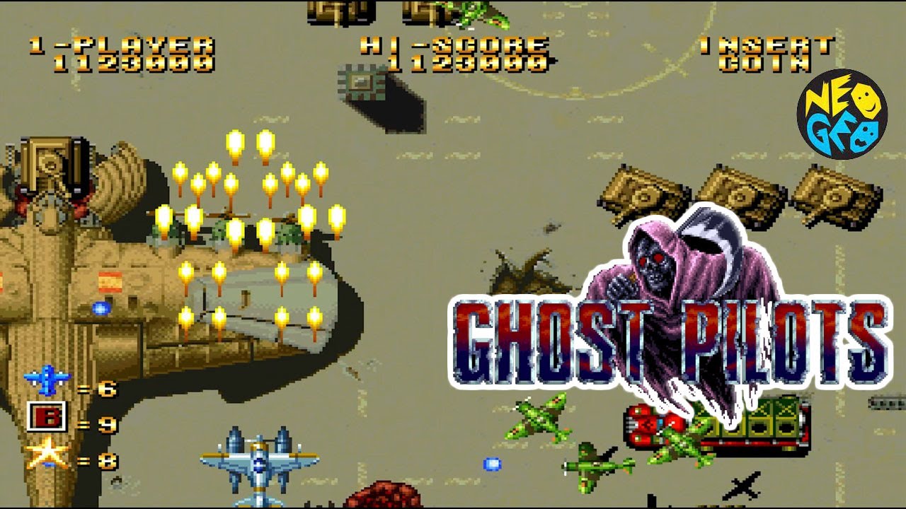Neo Geo ゴーストパイロット / Ghost Pilots - Full Game - YouTube