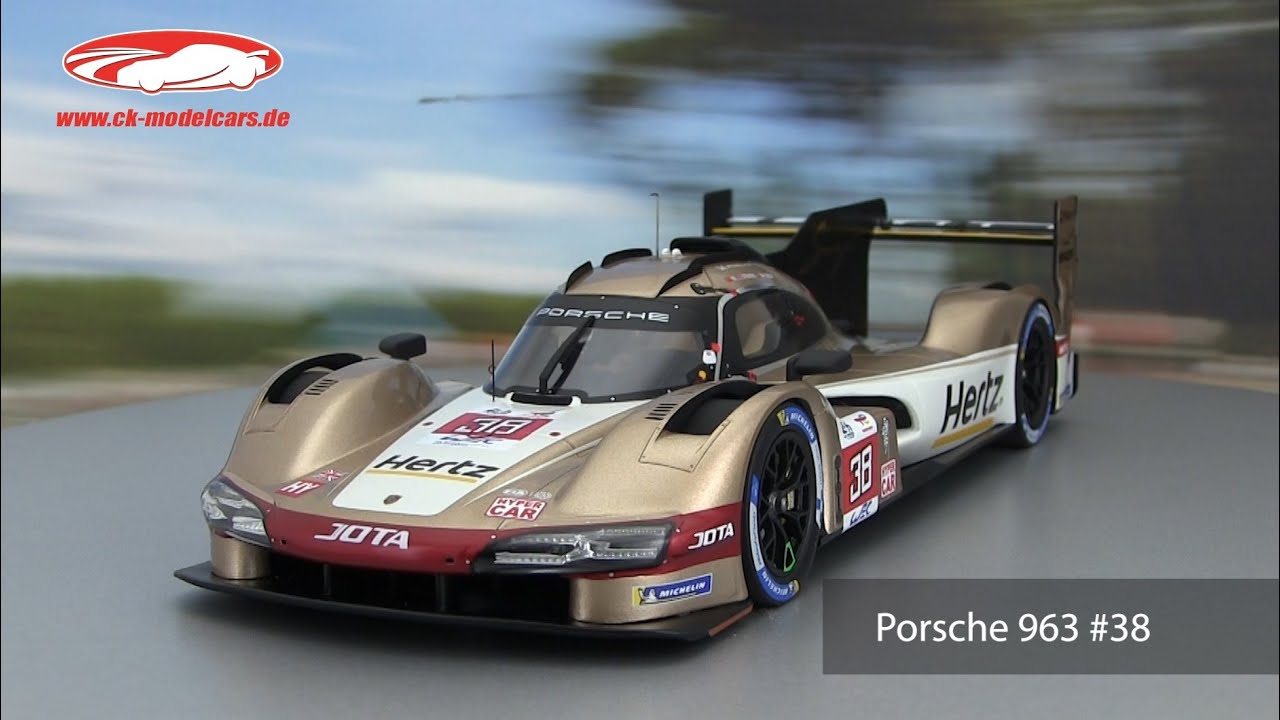 Spark 1:18 Porsche 963 #38 24h LeMans 2023 Hertz Team Jota