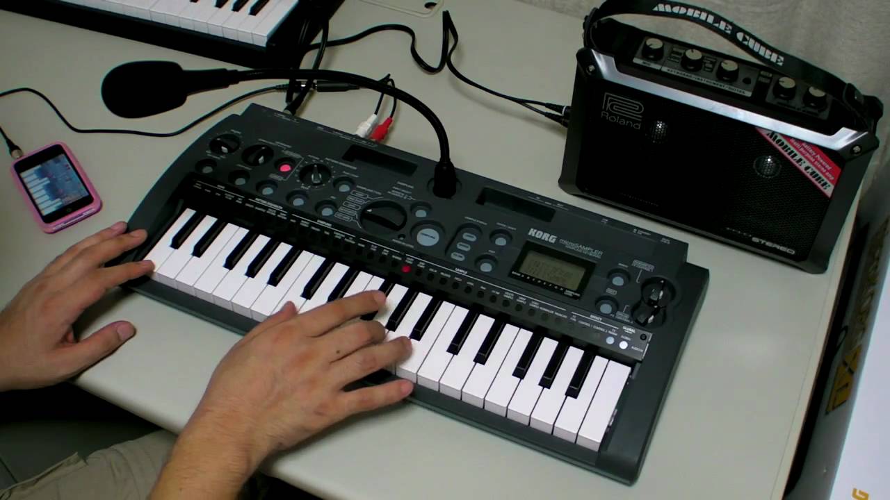KORG microSAMPLER（コルグ マイクロサンプラー）簡単ガイド - YouTube