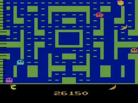 Ms. Pac-Man Atari 2600 Review - YouTube