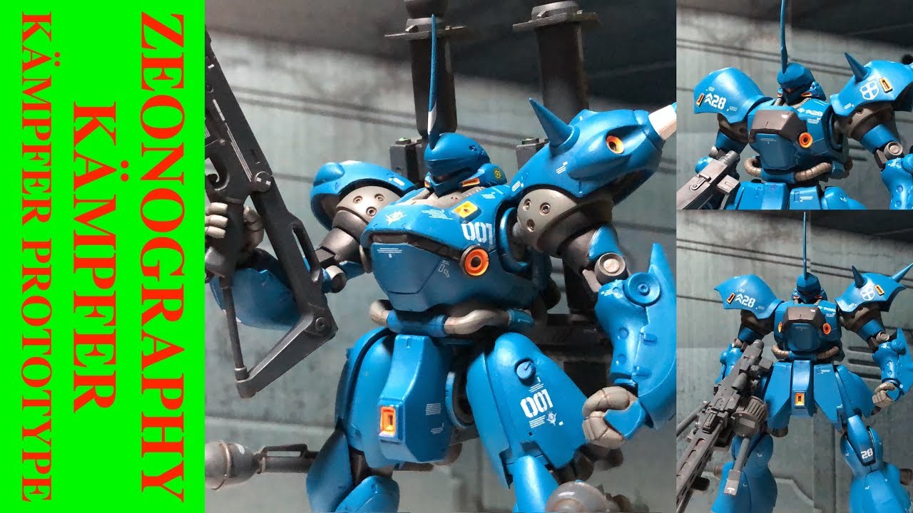 ZEONOGRAPHY #3011 MS-18E KÄMPFER YMS-18 KÄMPFER PROTOTYPE] - YouTube