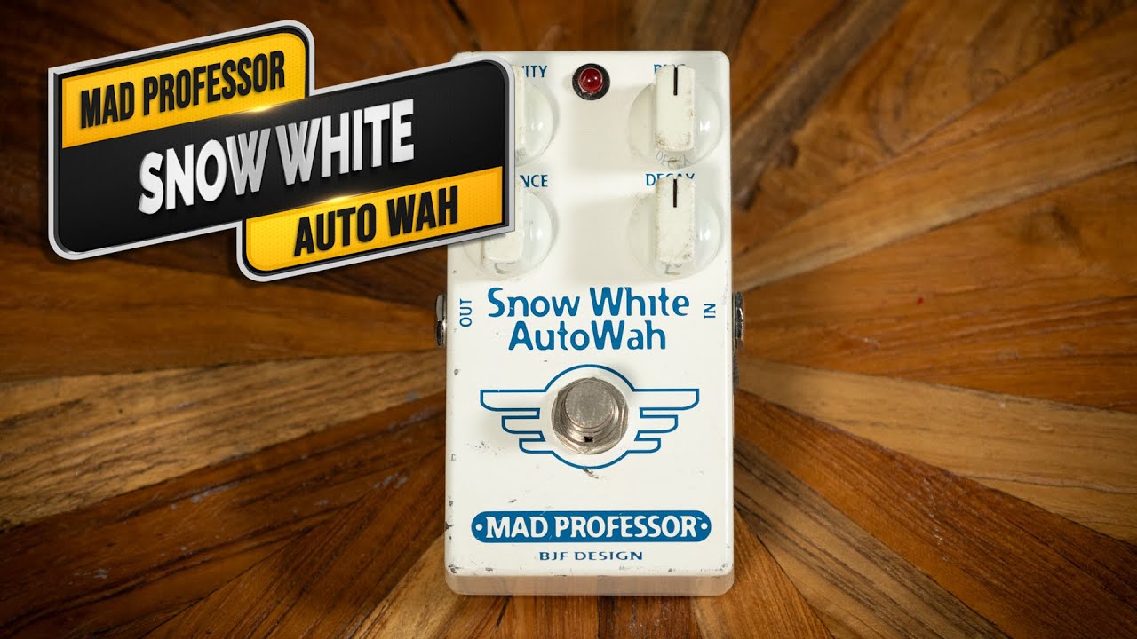 Mad Prof Snow White Auto Wah - YouTube