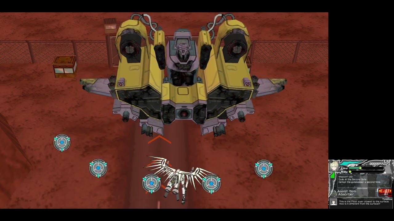 Karous - The Beast of Re:Eden (3DS) - Mission 1-29 (Boss 1