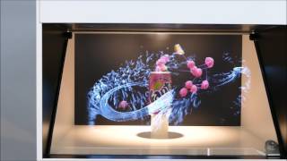 3Dホログラムディスプレイ - YouTube