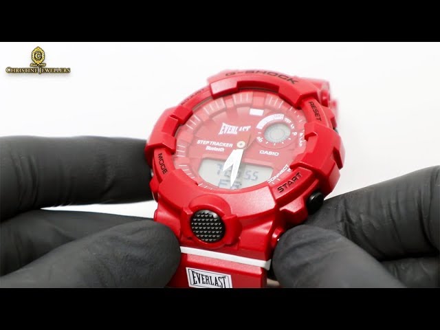 G-SHOCK X EVERLAST LIMITED EDITION CONNECTED WATCH GBA800EL-4A