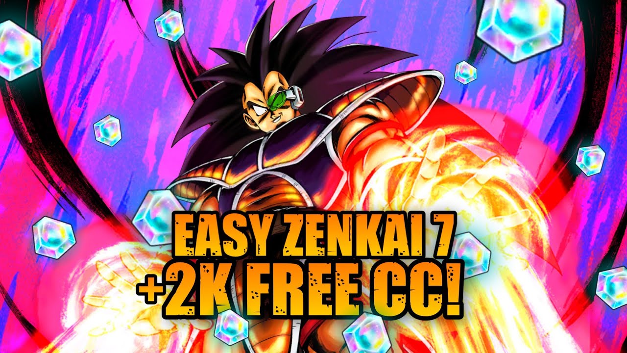 EASY ZENKAI 7 RADITZ + *FREE* 2K CHRONO CRYSTALS!! || Dragon Ball