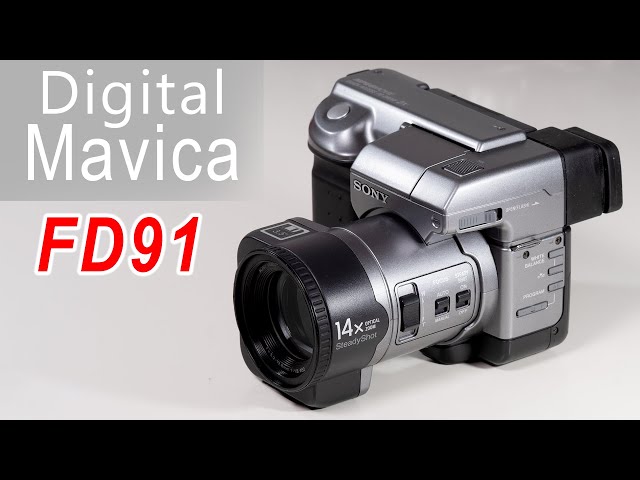 Finally Found a Floppy Disk Camera! - Sony Digital Mavica FD91
