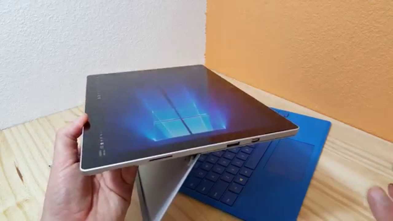 Surface Pro 4 Core M3 6Y30 Skylake Quick First Impressions - YouTube