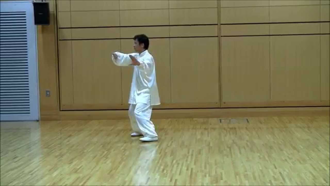 42式総合太極拳 左側 竹内健二 竹内太極拳 - YouTube