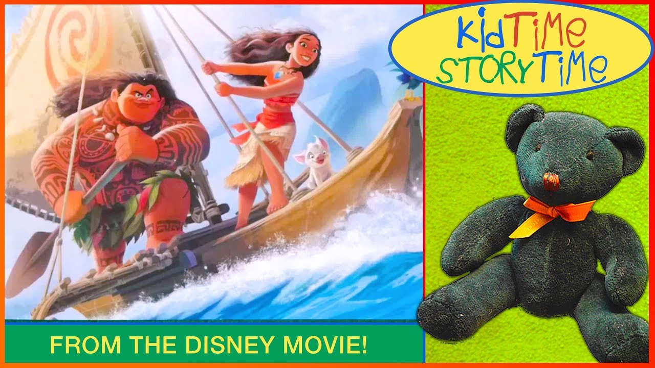 Disney's MOANA read-along StoryBook | Kids Books Read Aloud! - YouTube