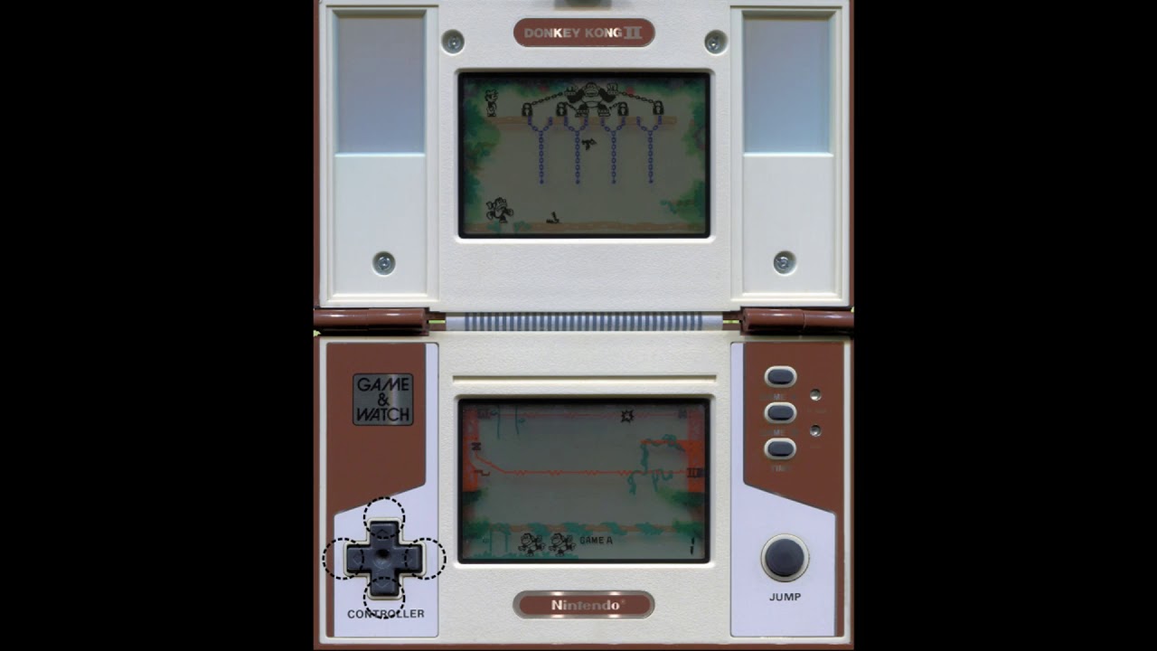 ゲームウォッチ ドンキーコングJr DONKEY KONGJr - YouTube